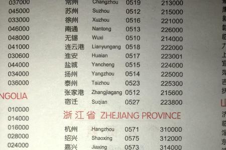 区号10是哪个省