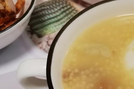 蛋小米的蒸制制作过程
