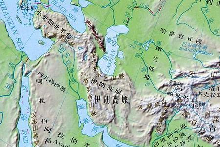 伊朗高原的气候类型及成因