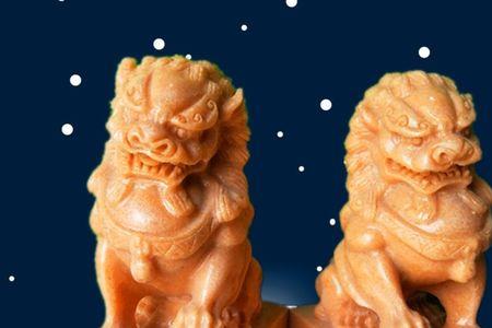 石头狮子用什么办法变得油亮