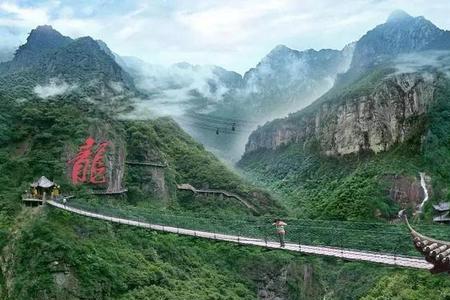 天脊龙门爬上去多久