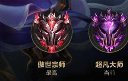 联盟宗师段位怎么算的