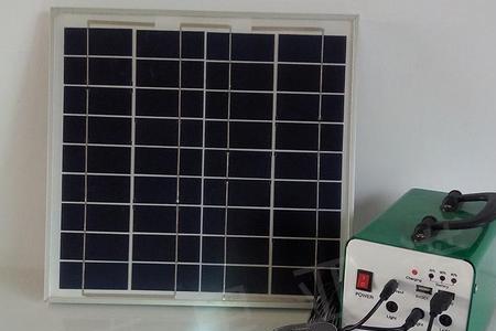 太阳能家用照明供电连接方法