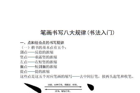 七上八下  笔顺