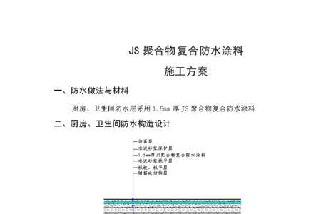 js防水层厚度检查标准