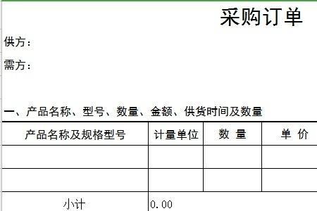 采购项目的采购清单谁提供