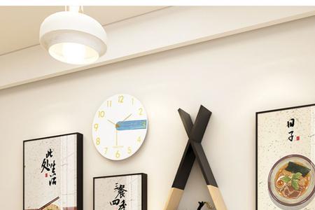 餐厅挂画怎么固定的