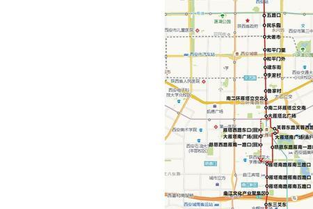 曲江新区和雁塔区的分界线