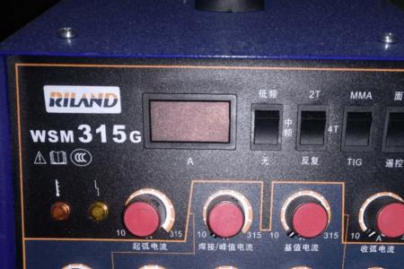 上海新亚wse-315a氩弧焊怎么调节