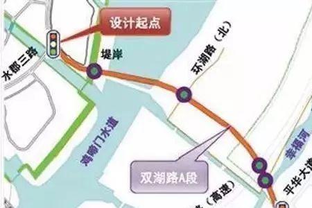香海大桥有几个出口