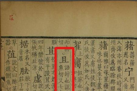 两个人一个且是什么字
