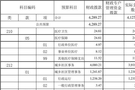 项级科目和款级科目的区别