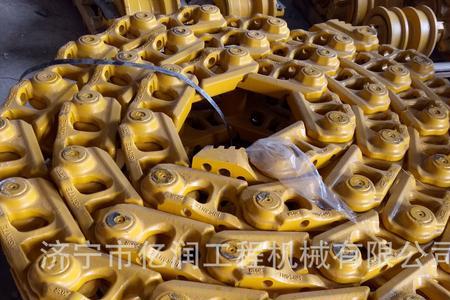大挖机驱动齿掉履带了怎么上