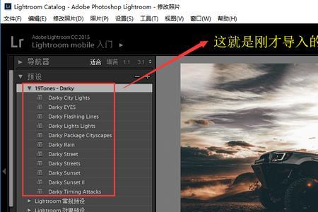 lightroom嵌入式预览