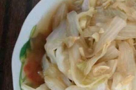 黄金炒白菜家常做法