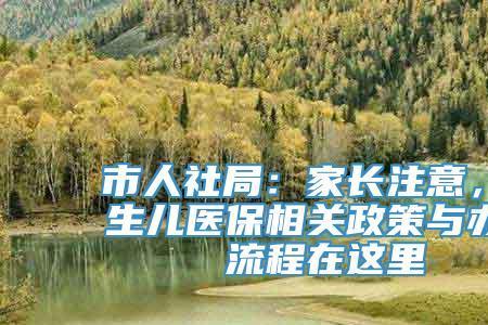 齐齐哈尔新生儿医保办理流程