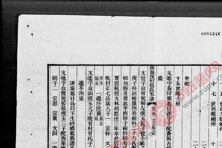 湖南蔡氏家族家谱辈分表