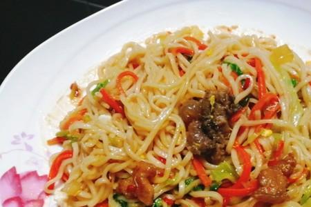 麻酱炒面的做法