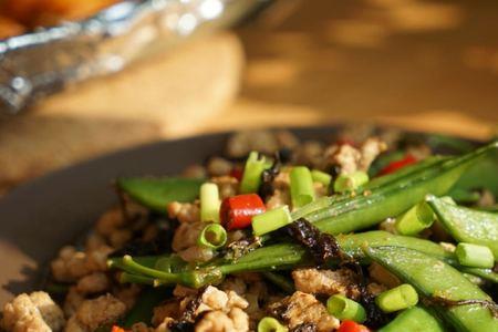 刀豆炒羊肉家常做法