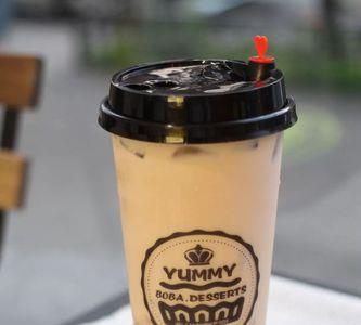 奶茶杯底下亮是什么意思