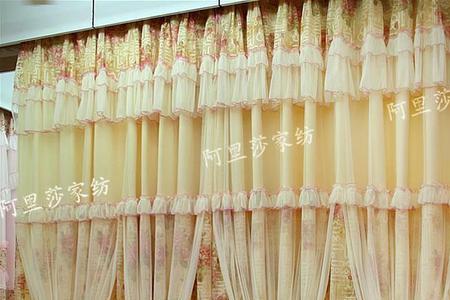 欧式窗帘花边如何拼接