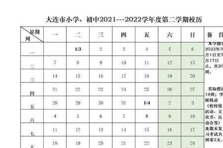 大连2022开学时间最新消息