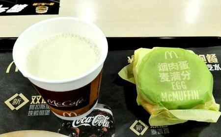 麦当劳的豆浆是什么牌子的