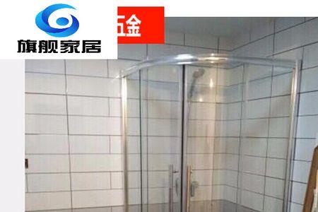 单片淋浴隔断不通顶怎么固定