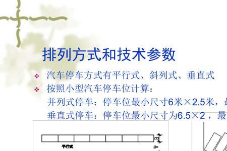 停车泊位的定义