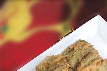 炸丝瓜胡萝卜丸子