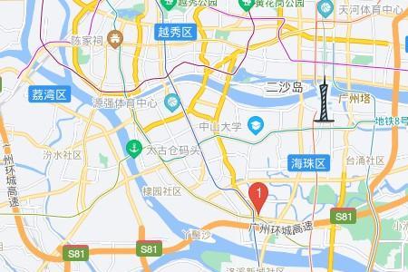 海珠区属于广州什么区域