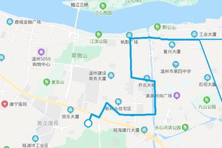 温州动车站到新一医坐几路公交