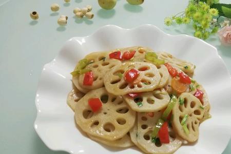 炒藕片的做法