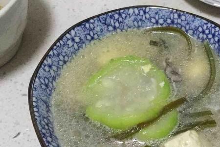 丝瓜海带西红柿汤的做法大全