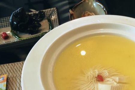 菊花豆腐丝汤正宗做法