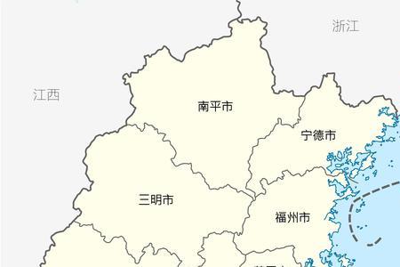 福建的地形是九山一水一分田