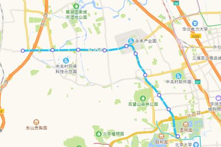 北京16号地铁沿线有哪些商圈