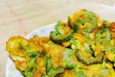 苦瓜碰蛋怎么做