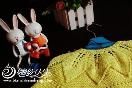 从上往下织的直肩袖织法