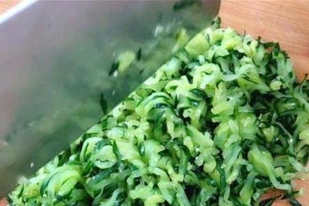 黄瓜饺子馅三不放