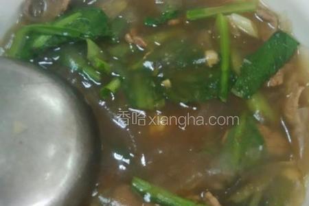 小白菜粉皮汤的家常做法
