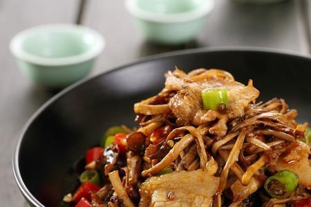 干茶树菇家常做法