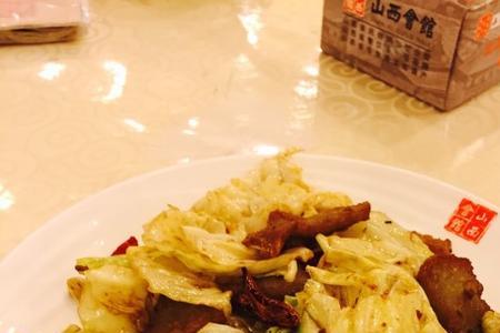 茴子白炒碗托家常做法