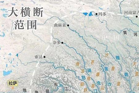 大渡河流经哪些地方