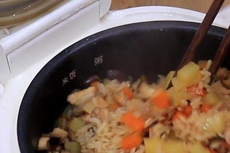五花肉电饭煲焖饭的做法大全