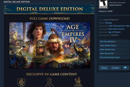 帝国时代在steam叫什么