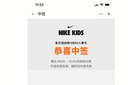 耐克官网怎么看中签