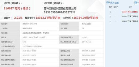 如何查苏州楼盘拿地价
