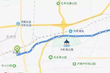 济南历城4路公交车路线