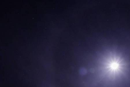 夜晚几点能看到恒星